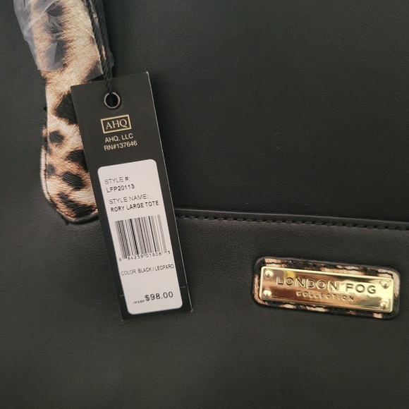 LONDON FOG!Brand New!! Tote! - Picture 2 of 9